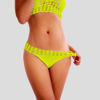 Picture of Lingerie shaped Crochet Bikinis available in Red-Black-white-Ivory-Yellow-Blue
