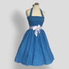 Picture of Blue Polka-dots - Rockabilly Vintage Style Summer Dress