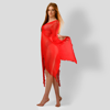 Picture of Red Cover-up - Midi