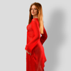 Picture of Red Cover-up - Midi