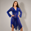 Picture of Sheer Knitted Cover-up Dress Royal Blue