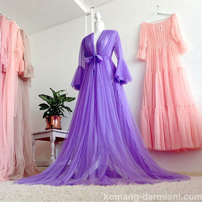 Gambar Tulle Gown - Violet