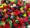 Gambar Handmade Crochet Strawberry Keychains - Assorted Colours