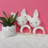 Picture of Adorable Bunny Crochet Baby Rattle